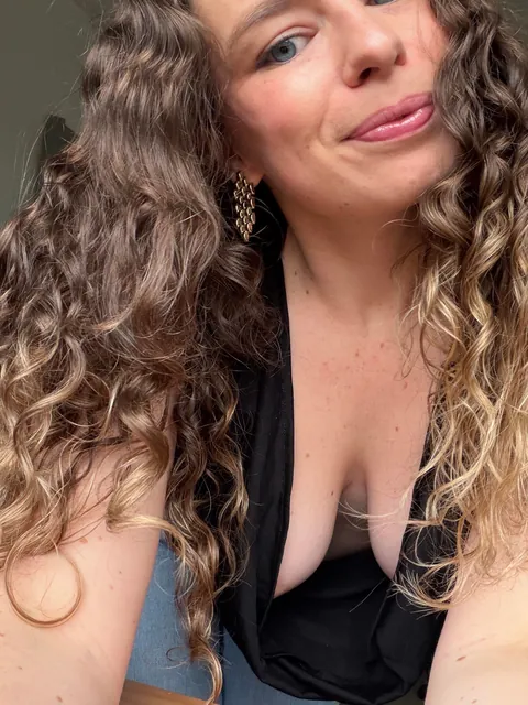 that moment my top slipped a little too far…