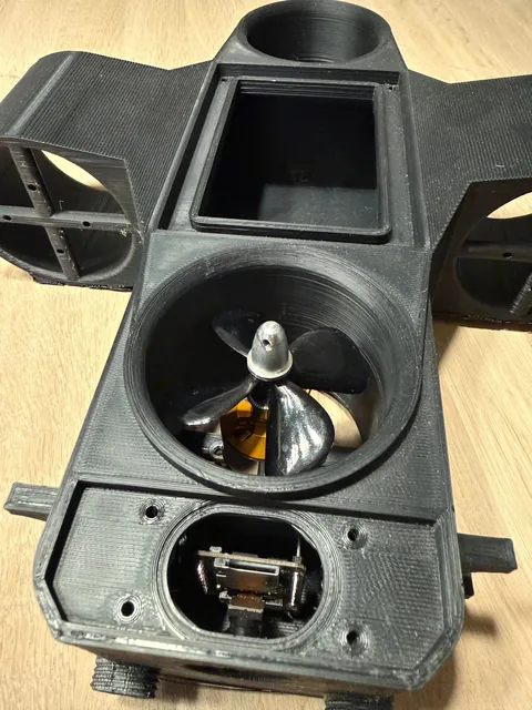 My wife dropped her sunglasses into a deep lake, so I built a small underwater ROV with a gripper to try to retrieve them