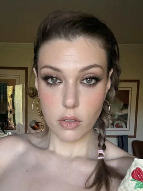 Just an attempt at a really simple, timeless glam