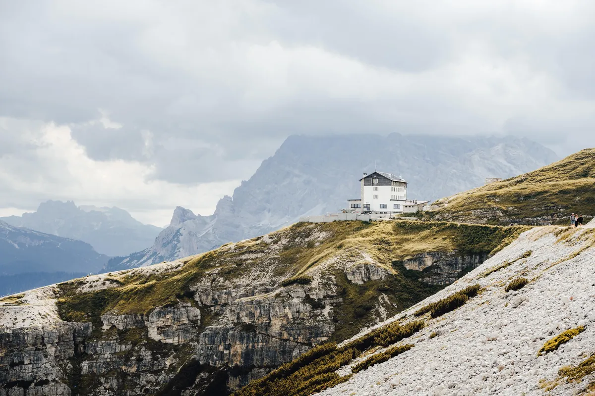 Dolomites,Italy, Alternate route idea staying in Rifugios, 1 week of hiking