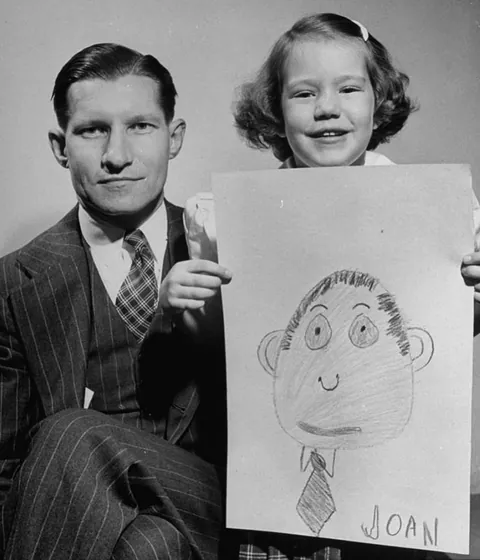 These kids were asked to draw their fathers from memory, 1949. Which one is your favourite?
