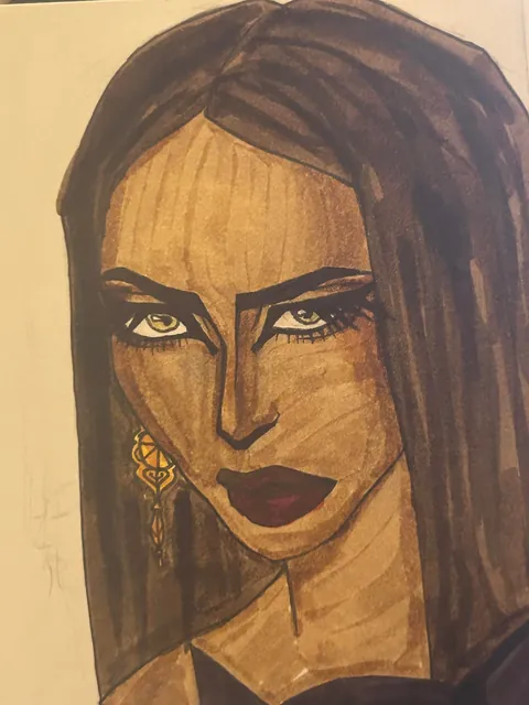 Bro my aunt ruined my drawing