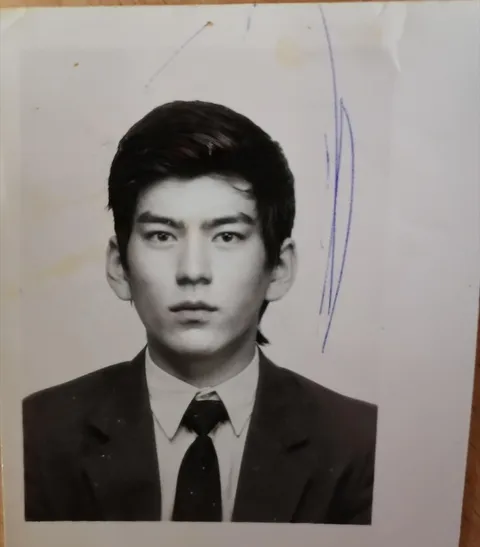 My dad as high school student in 1992