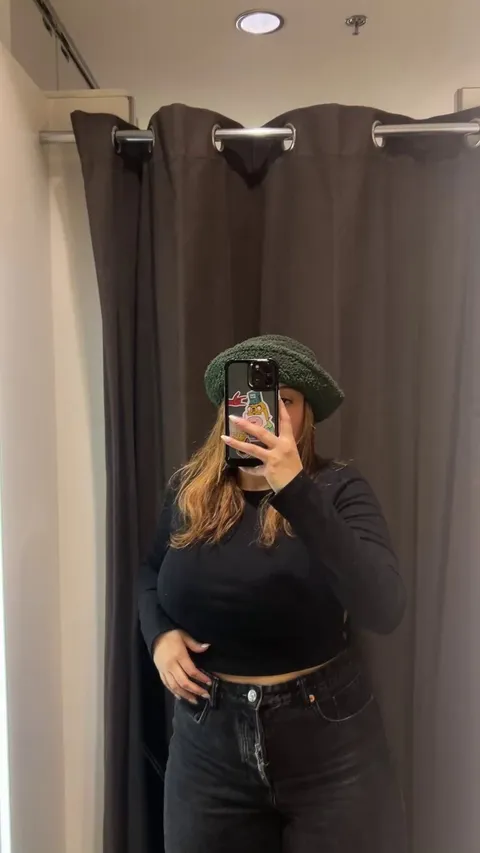 pulling up my shirt and having them come out warms me up