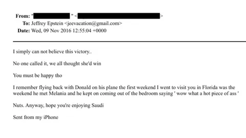 Further evidence in timeline of Melania’s association with Epstein and Ghislaine