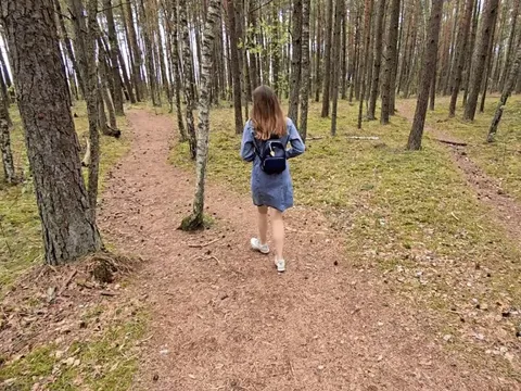 On my way to the beach and already so horny can't wait to strip fully naked