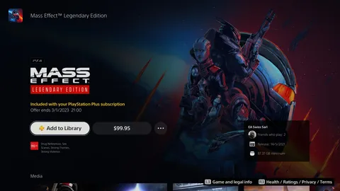 PSA: December PS+ titles are now rolling out. Mass Effect Legendary Edition, Biomutant &amp; Divine Knockout