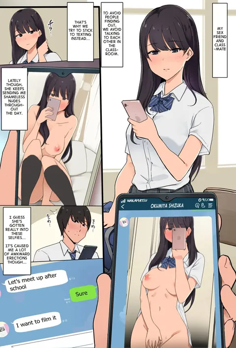 [Wakamatsu] | Filming a Sextape with My Sexfriend Who's Really into Selfies | 451546