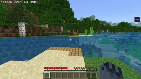 A “Water Bridge” in Minecraft!