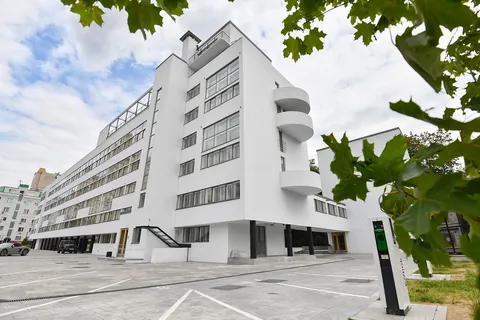Adopting Soviet legacy: Narkomfin Building in Moscow, an iconic constructivist apartment complex built in 1930 as ‘experimental housing’ and restored in 2020