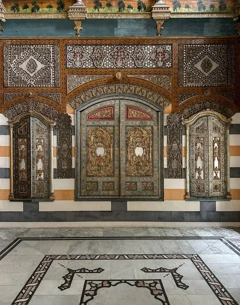 A Room in Bayt Nizam, Damascus, Syria.