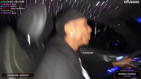 Ex-FaZe member Silky was speeding and cutting through traffic while streaming on Twitch