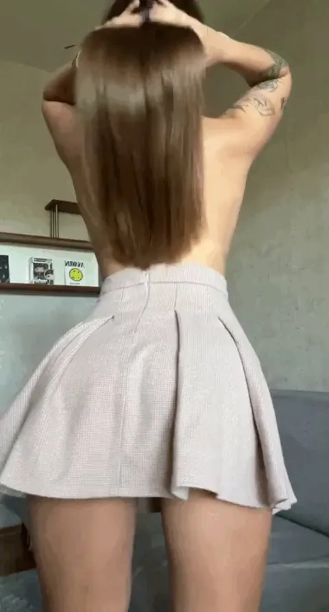 I think the view is always better when I'm not wearing my panties