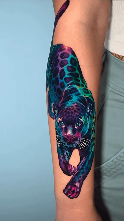 Sick ass panther I got by non_lee_ink guesting in Vancouver, BC