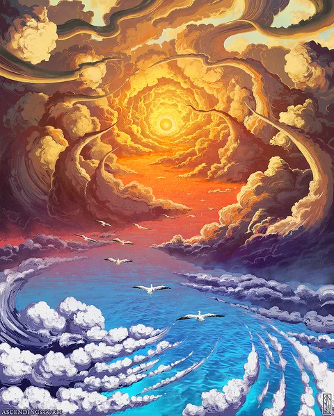 The Strength To Change, Ascendingstorm/Me, Digital Painting, 2020