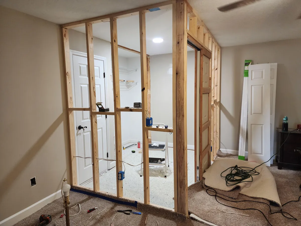 Transformed bonus room to daughter's dream bedroom.