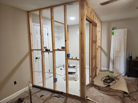Transformed bonus room to daughter's dream bedroom.