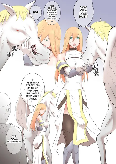 [Artist: Freya] A Lady Knight's Secret