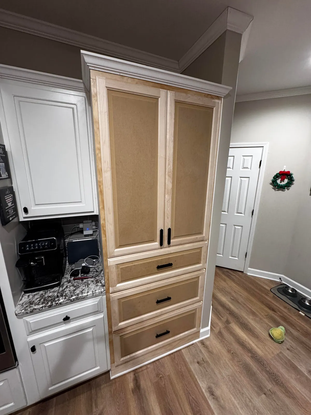 Second big home project! Gutted our old pantry closet