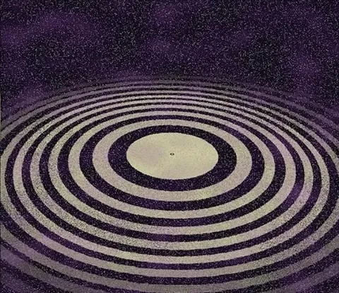So this is what the end dimension looks like, And theres random rings everywhere