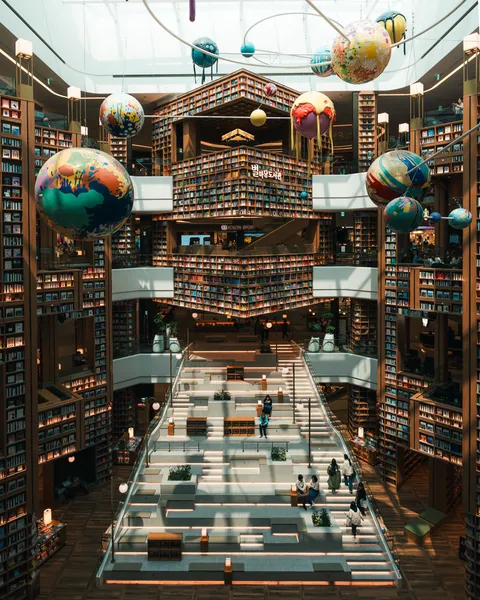 ITAP of a library