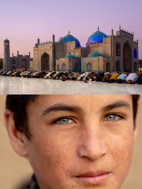 Faces from different parts of Afghanistan