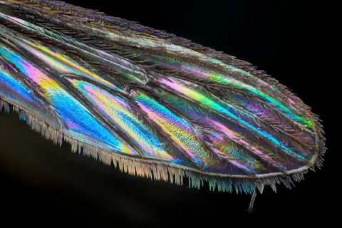 🔥 This is the wing of a mosquito that tried to bite me