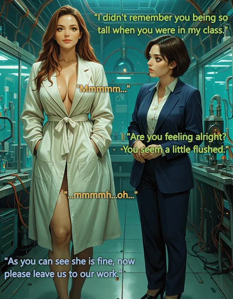 Weird Science Ch 2: Surprise visit