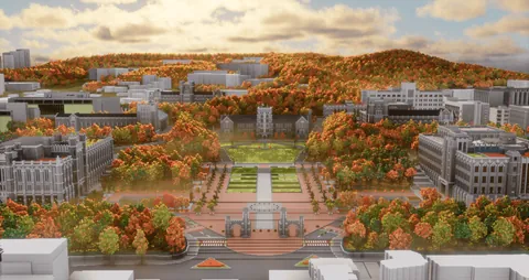 I Spent 700 Hours Building My University Campus in Minecraft