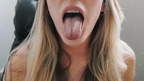 I used to wonder why my ortho would get hard whenever he made me stick my tongue out and say ‘ahhh’