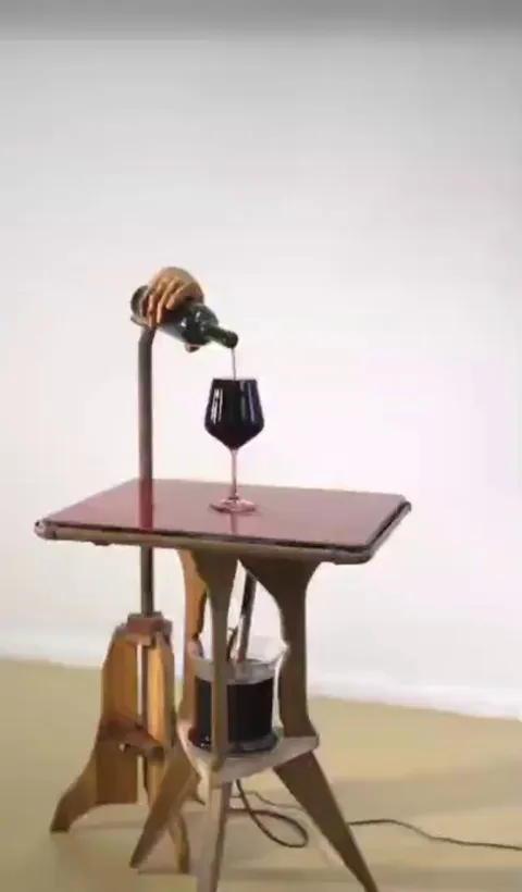 Glass full of wine