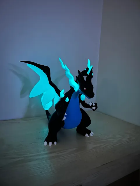 I made this Mega X Charizard