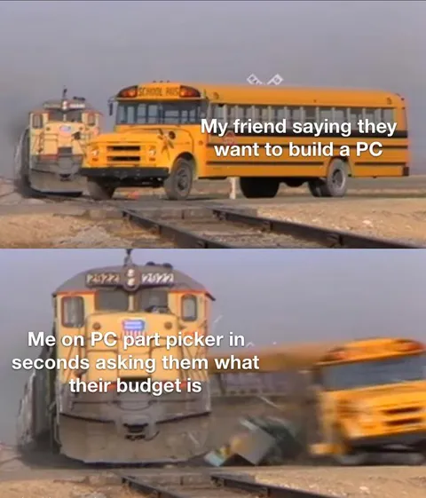 They will never catch a break if they ask me for a part list