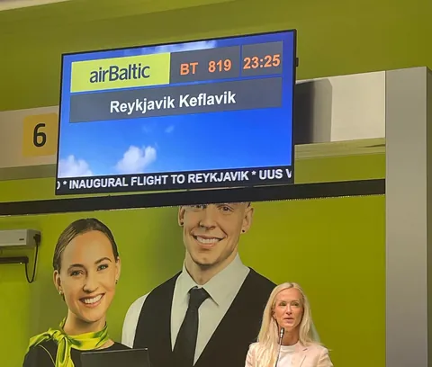 Accidentally Booked an Inaugural Flight (Tallinn, Estonia)