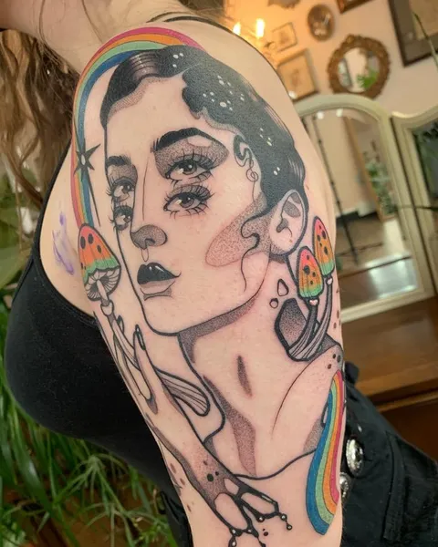 Tattoo by Carly Muñoz at Glass Moon Tattoo in Denver, Colorado.
