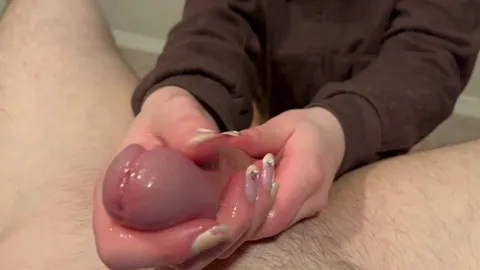 He is at my mercy whenever I am rubbing this part of his cock