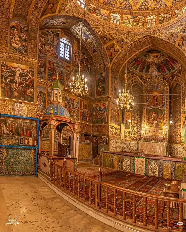 Vank Cathedral, Iran. Armenian Christian cathedral