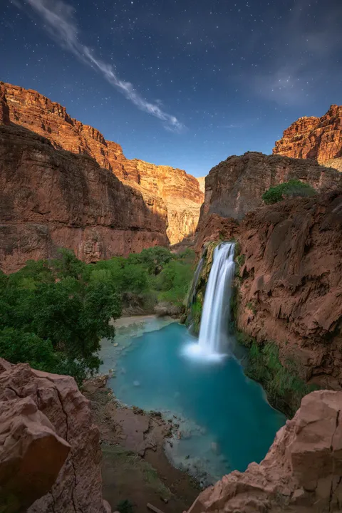 The magic of the Havasu Canyon [OC] [2000x3000]