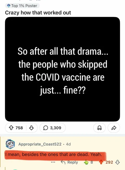 Indeed, crazy how that worked out…