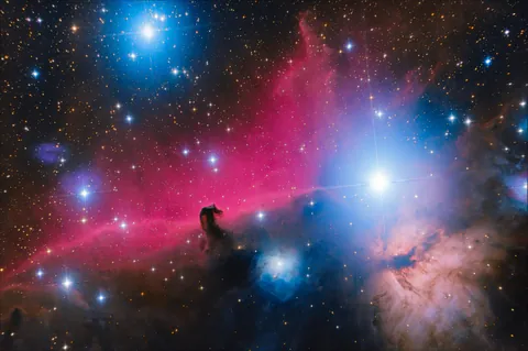 Horsehead and Flame Nebula