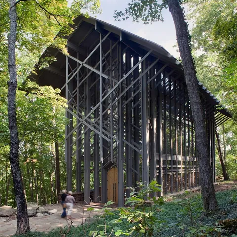 Thorncrown Chapel in Eureka Springs, Arkansas