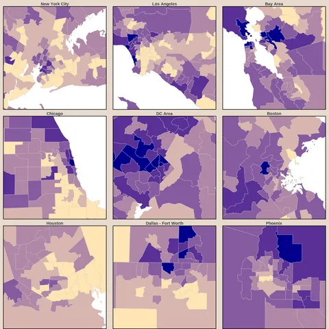 [OC] Percent of Workers Working From Home in the US