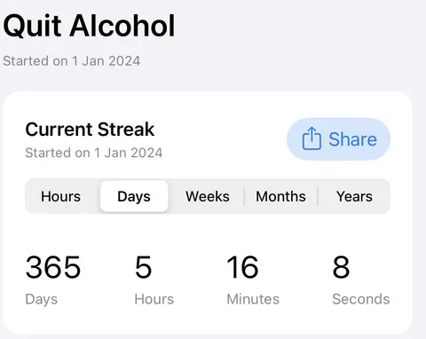 I hit one year of sobriety today. [OC]