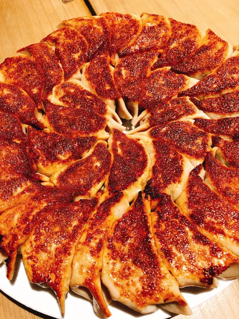 [Home Made] Gyoza (potstickers 🥟 porn - Chinese chive filling)