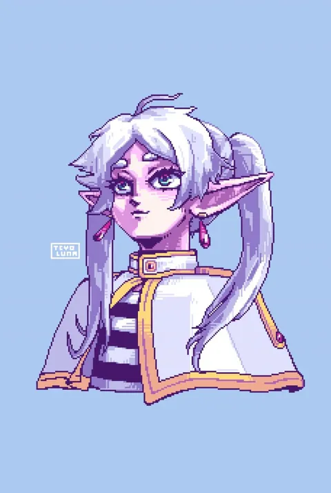 Frieren Animated (timelapse in comments