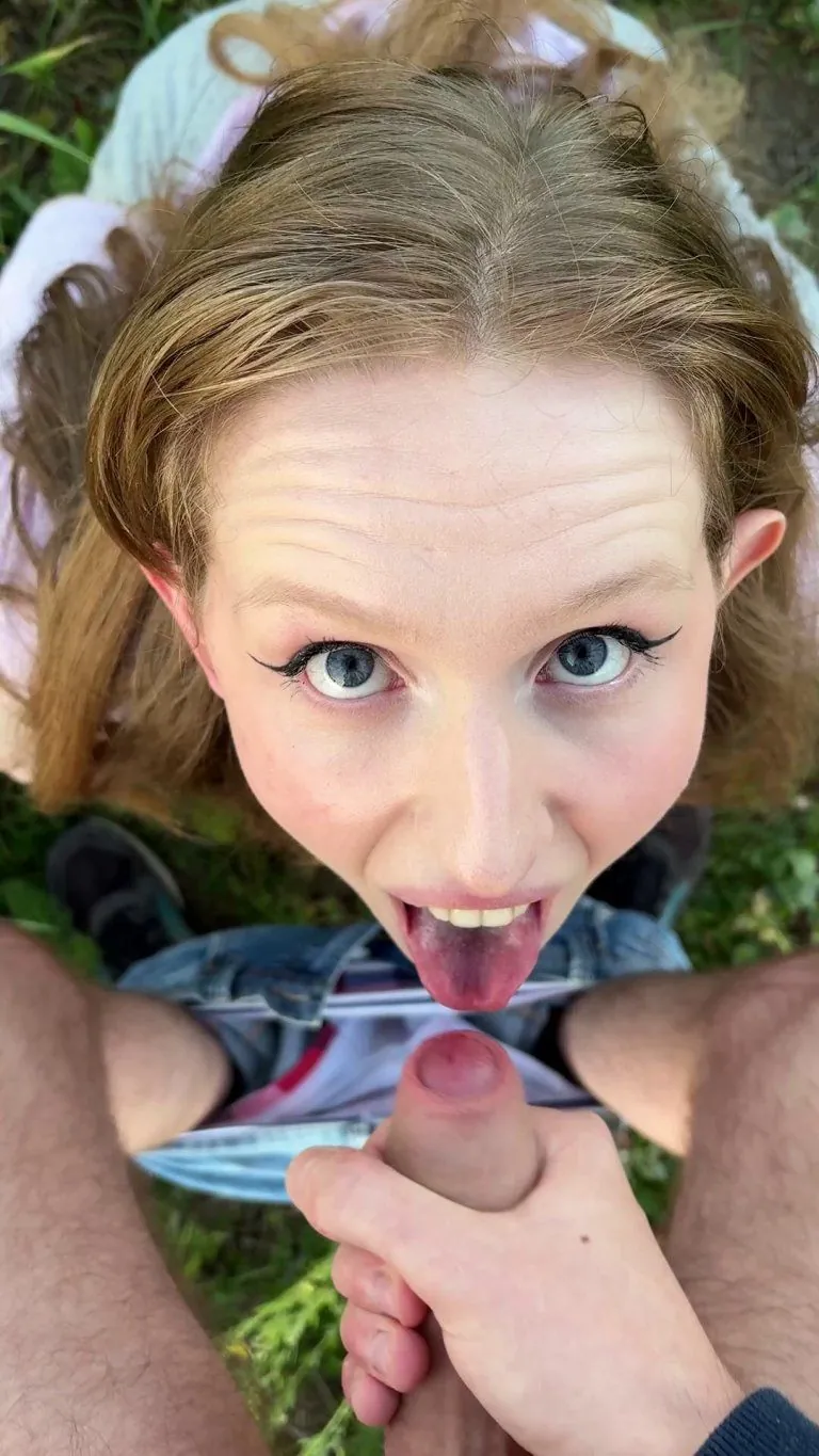 As a good girl, I swallow it every time 🤤 It's so delicious that I can't stop eating it