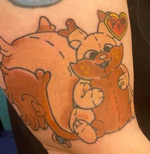 Wonder if I’m the first person to get a Greedent tattoo…