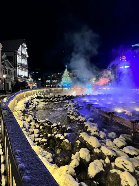 December in Kusatsu, one of the best onsen town in Japan