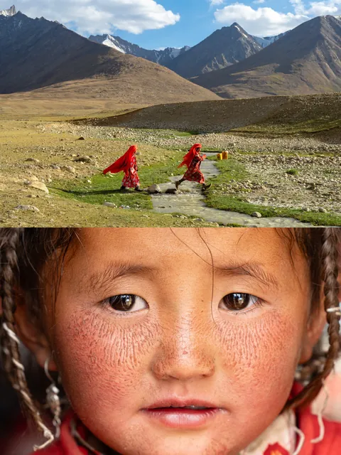 Faces from different parts of Afghanistan