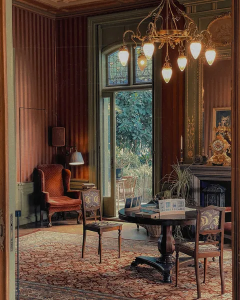 Room in the 1899 Villa Rams Woerthe, Steenwijk, Overijssel, the Netherlands [1440x1800]